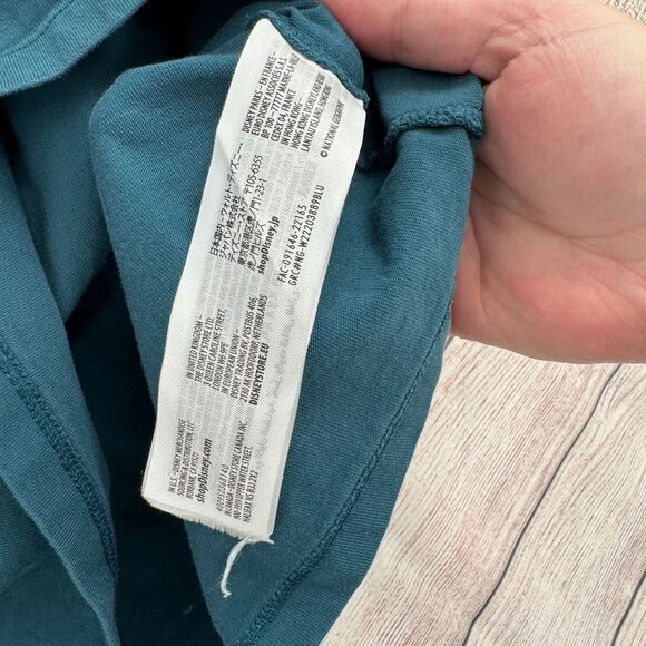 Disney Parks‎ National Geographic Crop Short Sleeve T-Shirt Women's XL Teal - Picture 6 of 9